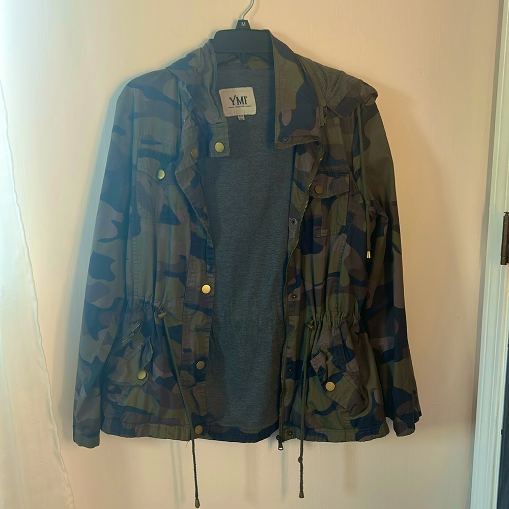 YMI Camo Cargo Jacket